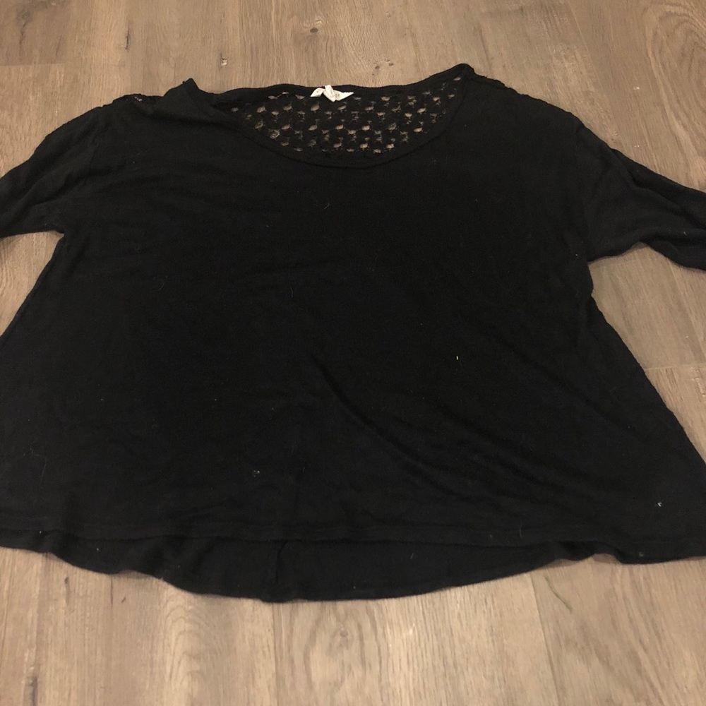 Aeropostale black long sleeve shirt